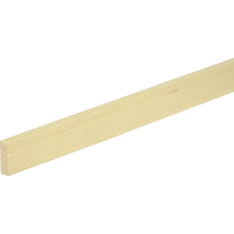 FN Neuhofer Flachleiste 240 cm 29 x 10 mm Fichte/Kiefer Leisten (1/2)