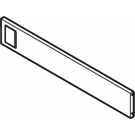 Accessoires AMBIA-LINE design acier hauteurs M et K - BLUM - Séparateur transversal supplémentaire - Pour hauteur 50 mm et largeur 242 mm. - Gris orion mat