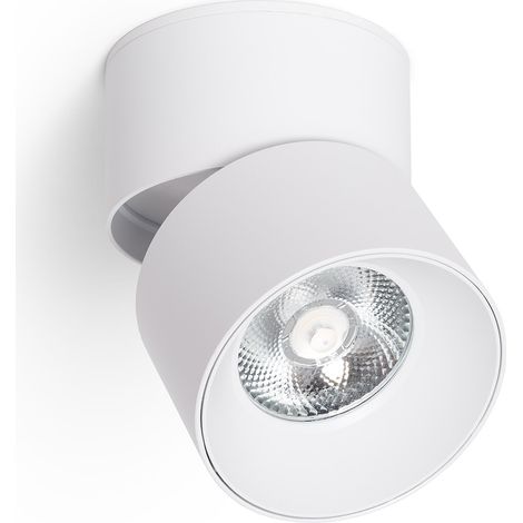 Aplique LED 15W de Aluminio Circular Blanco New Onuba 4000K Blanco Neutro (1/5)