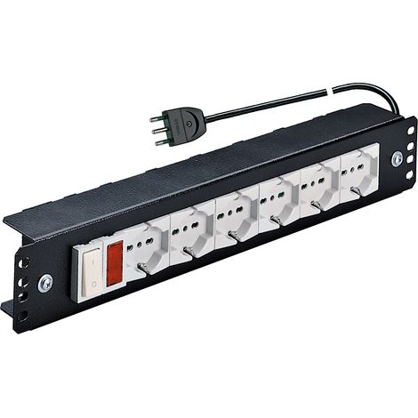 VIMAR - 03261.1 Panneau universel 6 + interrupteur + voyant lumineux + câble