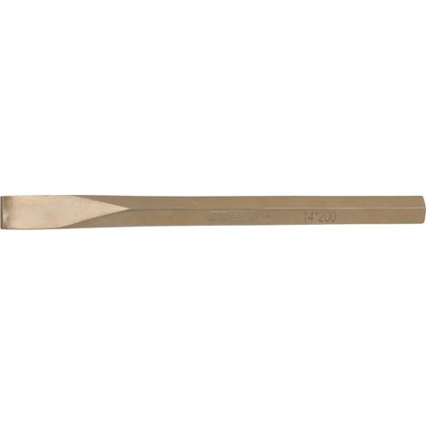 KS Tools - Bédane BRONZEplus L. 200 x H. 14mm - 963.2480