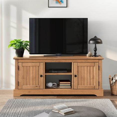 Country Antique 2 Door Media Unit (1/4)