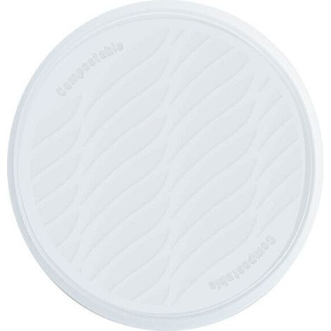 Plato para pizza blanca Pz 8 Natural Bibo