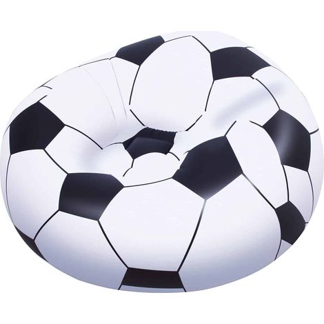 Bestway Sillon Gigante Futbol 114x112x66 cm para niños