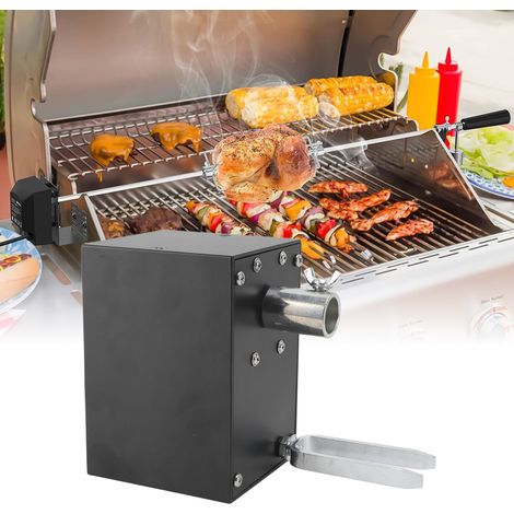 Motor de Barbecue Aluminum à Haute Torque 70KG avec Cable d'Augmentation 1.5m pour Rôtissoire BBQ