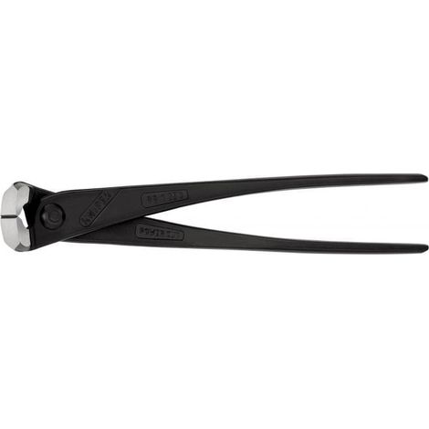KNIPEX 99 10 250 Tenaglia per ferraioli e cementisti tipo forte a grande forza di taglio atramentata nera 250 mm