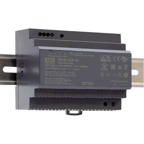 FUENTE DE ALIMENTACIÓN - 1 SALIDA - MONTAJE EN CARRIL DIN - 150 W - 24 V - PARA EL USO INDUSTRIAL