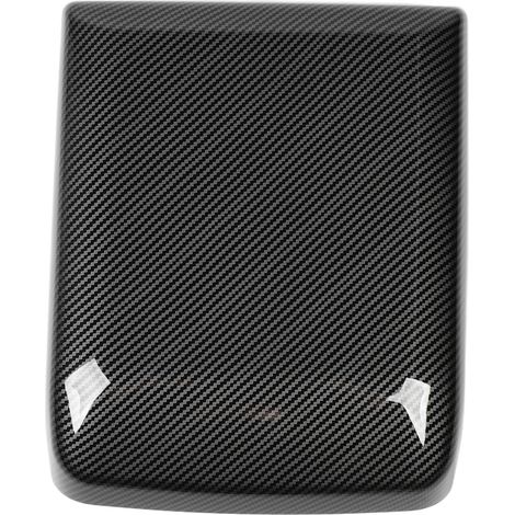 Housse de protection pour Console centrale, résistante à l'eau, en Fiber de carbone, pour accoudoir de voiture, boîte de siège, pour Tacoma 2024