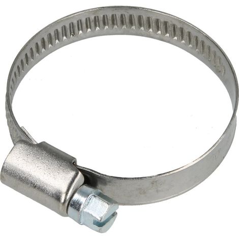 Collier de serrage 9 mm inox plage de serrage 30 - 45 mm