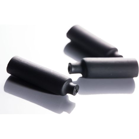 Couvercle RS PRO, Dia. 10.85mm Noir rétreint 4:1, 40.5mm ( Prix pour 1 )