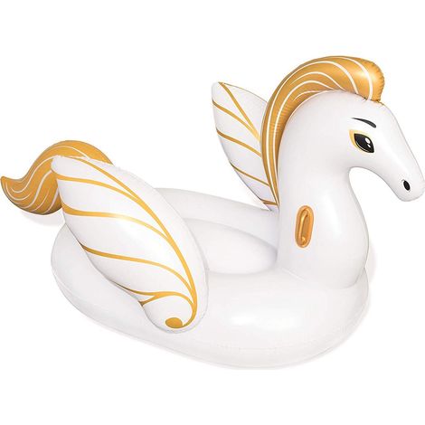 41118 Colchoneta inflable gigante forma de luxury pegaso BESTWAY 231 x 150 cm