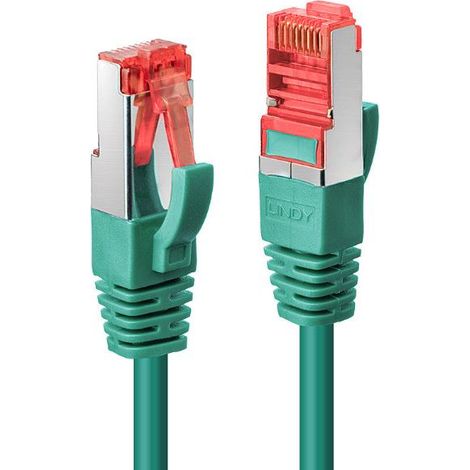 LINDY 47750 RJ45 Netzwerkkabel, Patchkabel CAT 6 S/FTP 3.00 m Grün 1 St.