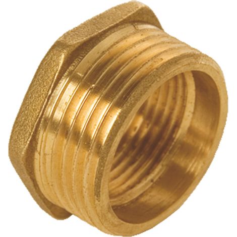 Reducción hexagonal latón M 1-H 3/4