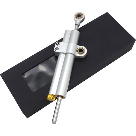 Amortisseur de direction de moto, modification universelle, règle en titane, stabilisateur de guidon, pièces de modification transfrontalières
