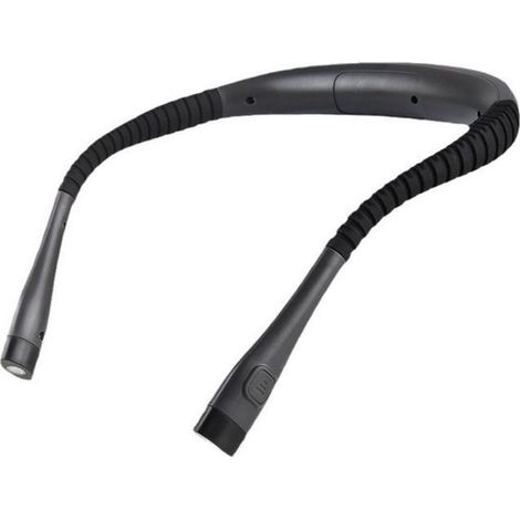 Lampe de lecture de cou GELLDG - Rechargeable - Lampe de chevet - Bras pliable - 6 niveaux de luminosité - 3 couleurs - Idéale pour lire et tricoter (1/5)
