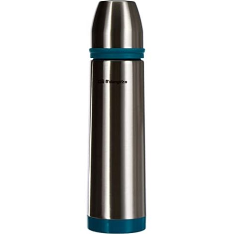 Orbegozo TRL 560, borraccia termica 500 ml, freddo fino a 24 ore e caldo fino a 12 ore, tappo con pulsante di dosaggio, 500 ml (1/4)
