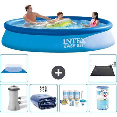 Intex Piscina Easy Set Rotonda - 366x76 cm - 8-pezzi  S31039 (1/5)