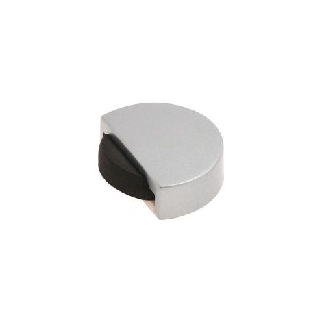 Silent Klebe-Türstopper Chrom matt (1/2)