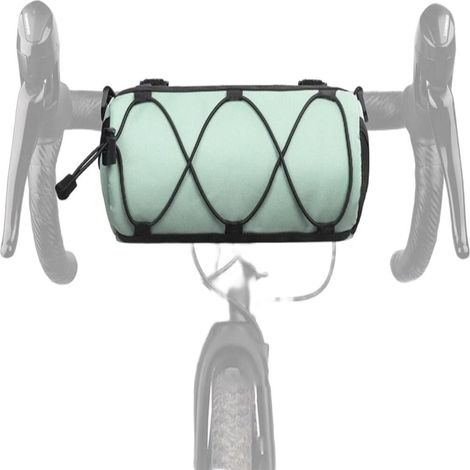 Sac De Cadre Vélo - Nylon Imperméable 2.4L - Pour Route Vtt Et E-Bike - Vert Menthe - 1 Pièce (1/5)
