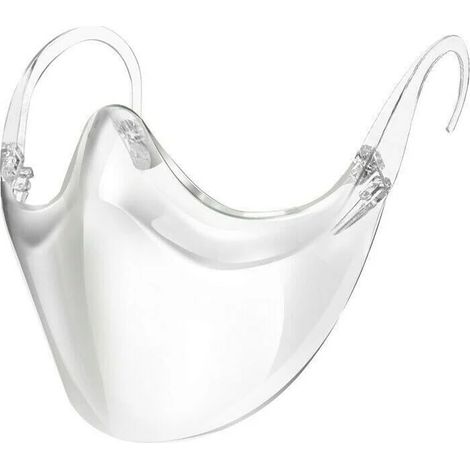 1 pcs bouche nose visière masque facial transparent visage protection visage Visière- (1/5)