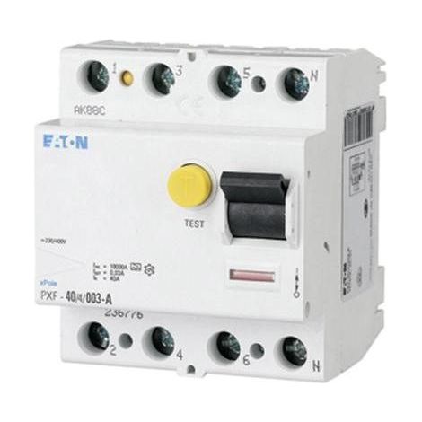 Eaton PXF-63/4/003-A Interruttore differenziale 63A 400V 4 poli