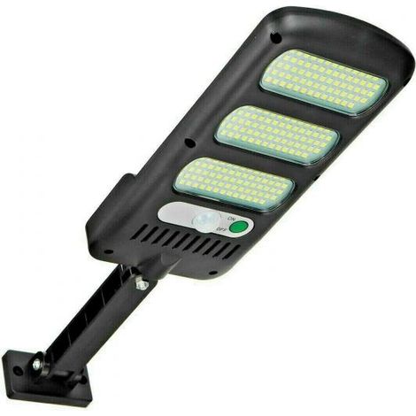 Faro lampione stradale pannello solare fotovoltaico sensore di movimento 213 LED (1/5)