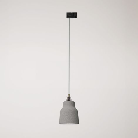 Creative Cables - Candeeiro suspenso com abajur Vase e adaptador de calha -lâmpada incluída