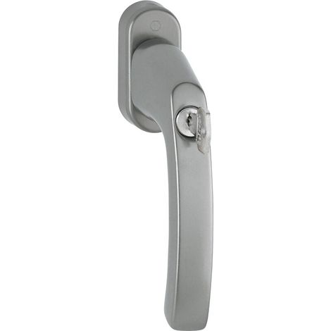 HOPPE® Fenstergriff absperrbar Luxembourg 099S/U26 TBT4, ohne Schrauben, Aluminium, 2104647 (1/3)