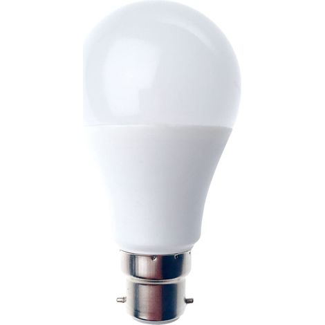Velamp lampadina LED forma a goccia (A60) - Copertura opale - Attacco a baionetta (B22) Francia - Potenza 12W Equivalenti 75W - Luminosità 1055ln - Temperatura colore 3000K (luce calda) (1/5)