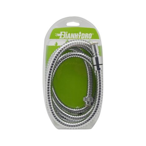 FLESSIBILE PER DOCCIA CON DOPPIA AGGRAFFATURA ATTACCO CONICO BLISTER- mt. 1.50- FAIDF- pezzi 1