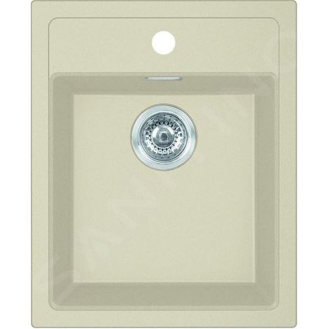 Franke Sirius - Évier en tectonite SID 610-40, 430x530 mm, beige 143.0670.895 (1/3)