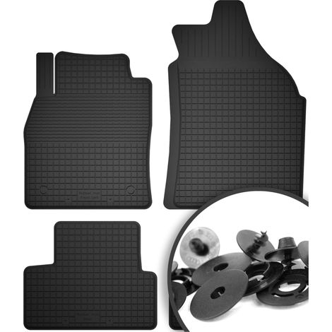 Tappetini in gomma + fermi per: Peugeot 3008 II crossover (2016-)