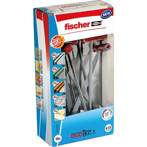 Pointe en nylon Fischer 437261 10 unités