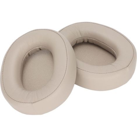 2 Coussinets d'oreille, mousse à mémoire de forme, cuir protéiné, isolation bruit, pour casque ATH SR50 (1/5)