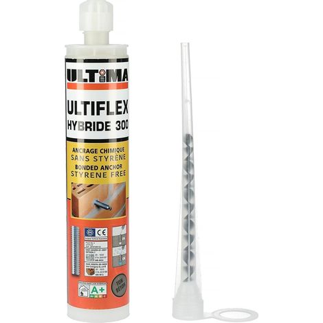 Ultima Resina ibrida grigia 300 ml sigillatura chimica