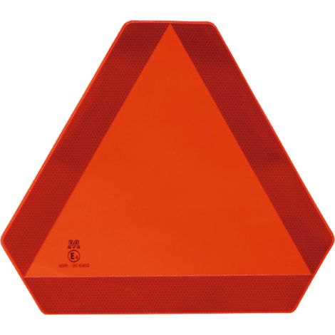 Pegatina triangular de advertencia para tractor 207FL69