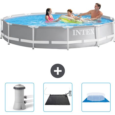 Intex Piscina Prism Frame Redonda - 366x76 cm - 6-piezas  SCB79 (1/5)