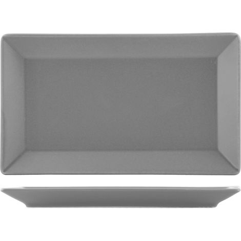 H&H Piatto STW Osaka Grigio Rett 25x15