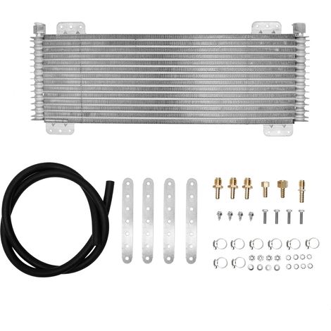 Kit de enfriador de aceite de transmisión de baja presión, peso bruto vehicular (GVW) máximo de 40 000. Reemplaza n.° LPD47391 y 47391 (plata). (1/5)