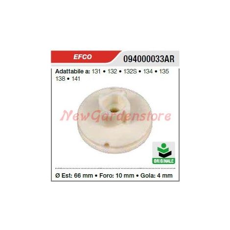 EFCO Kettensägen-Anlasserriemenscheibe 131 132 132S 134 135 138 141 094000033AR