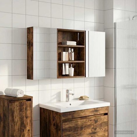 Ensemble de Meubles de Salle de Bain 3 pcs 100 x 10,5 x 50 cm vidaXL