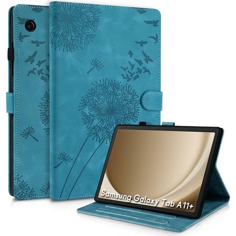 Coque pour Samsung Galaxy Tab A11+ Plus 11 Pouces 2025 Bleu