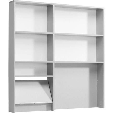 Étagère de cuisine modulaire multifonction EKO 120 cm en aluminium gris moderne