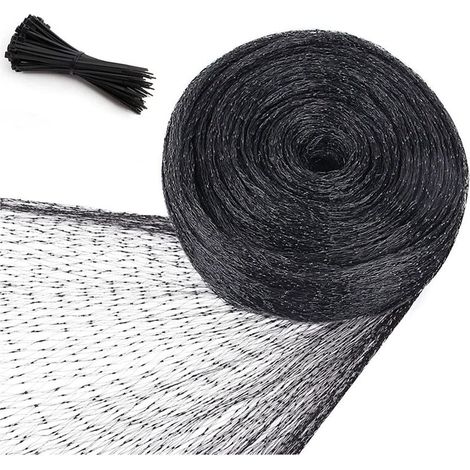 Filet Anti Oiseaux Protection Jardin 4x10 M Volaille Poulailler Clôture Cerfs Anti Faune (1/4)