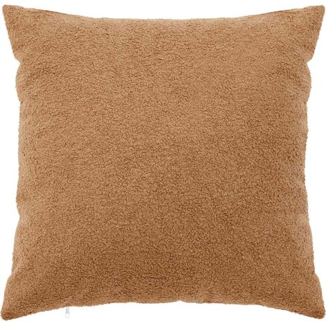 vidaXL Funda de almohada 2 pcs HEERLEN Beige 80 x 80 cm Bouclé (1/2)
