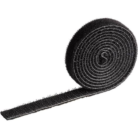 5031-01 Durable Cavoline Grip 10 Noir - Ruban auto-agrippant pour câbles - 100 x 1 cm (1/4)