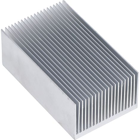 Lot 2 dissipateurs thermiques en aluminium extrusion, dissipation rapide chaleur, antioxydation, remplacement sans adhésif. (1/5)