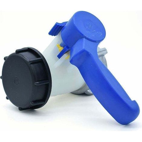 Ulisem Butterfly Valve with Floating Nut in Aluminum S60x6 for 1000 Litre IBC Tank (1/4)