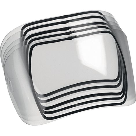 Piastra di copertura esterna, set da 5 pezzi per 4000370232,-241,-245 240x100mm 5 pezzi/set