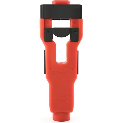 Kit serrure porte- gabarit loquet précision- panneau réglable- coupe-trou serrure porte/chambre/placard noble (rubis (1/5)